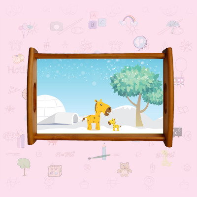 Wooden Tray 11.5" * 7.5"